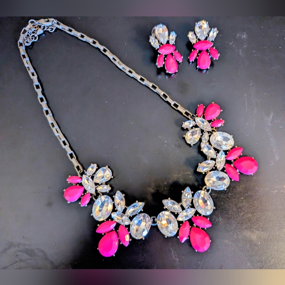 Park Lane PINK POP necklace And Earrings